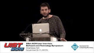 UIST 2015 Capstone Keynote Blaise Agüera y Arcas: Machine Intelligence and Human Intelligence