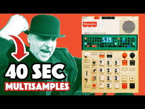 40 second multi samples on Riddim EP-40 from Teenage Engineering