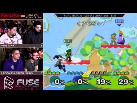 Function(3) - n0ne & Xif vs A Rookie & Greenmario - Losers Quarters