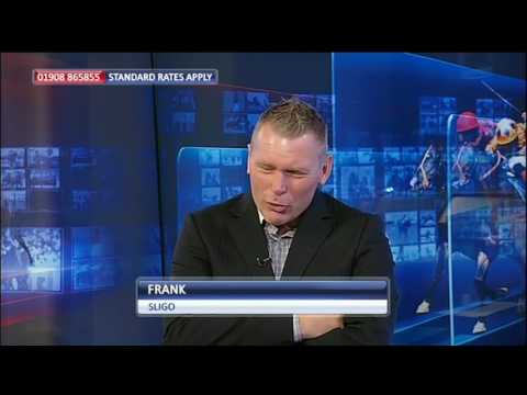 Funny On The Line clip - Frank from Sligo reveals a little more than he should.
