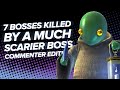 7 Bosses That Were Immediately Killed By A Much Scarier Boss