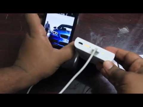 Sony cp-v10 10000 mah power bank unboxing & demonstration