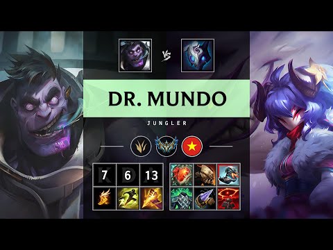 Dr. Mundo Jungle vs Kindred - VN Challenger Patch 25.18