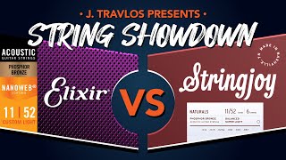 Video thumbnail for String Showdown | Stringjoy Phosphor Bronze VS Elixir Nanoweb Phosphor Bronze Acoustic Gtr. Strings. by J.Travlos
