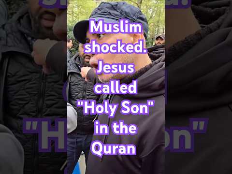 Muslim Shocked! Ash Israelite Proves Jesus Is Called "Holy Son" in Quran | Speaker’s Corner