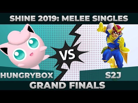 Hungrybox vs S2J - GRAND FINALS: Melee Singles Top 12 - Shine 2019 | Puff vs Captain Falcon
