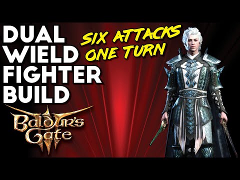 Astarion Dual Wield Fighter / Rogue Build | Baldur's Gate 3