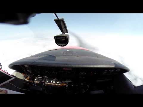 Cessna 182 live ATC - IFR New Orleans KNEW to Memphis M01