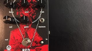 Walrus Audio RED Distortion Guitar Pedal Demo
