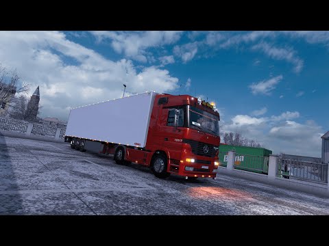 ETS2 1.39 ProMods 2.51 Mercedes 1853 MP1 from Perpignan To Geneva+JBX Graphics 2