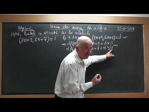 1598 CL 6 Numere prime intre ele Demonstratii prin metoda reducerii la absurd Teorema divizibilitate