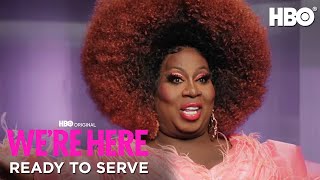 Latrice Royale Shares Their Drag Getting Ready Routine | We're Here | HBO