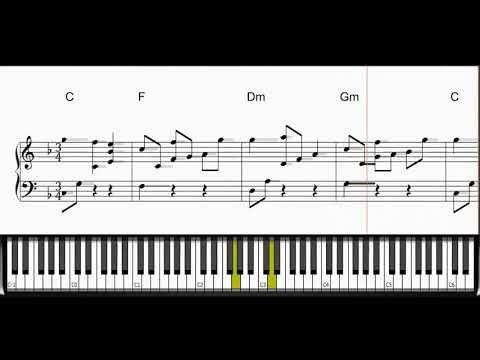 HAZME TU SIERVO Partitura - Piano ( Himno adv 500 )