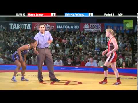 48 KG Finals - Alyssa Lampe (Sukist Kids) vs. Victoria Anthony (Sunkist Kids)