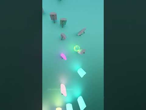 baby shark -B2- Marble Music #marblemusic #marbleasmr