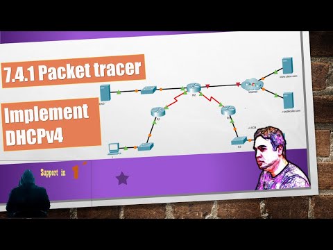 7.4.1 Packet Tracer – Implement DHCPv4