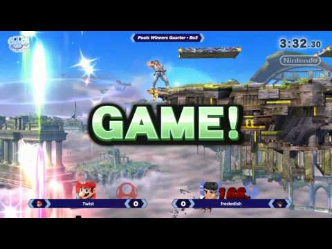Twist vs frededish - GOML 2017 - Wii U Pools