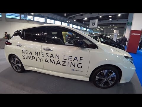 New Nissan LEAF EV 40KW 2019 Interior Review