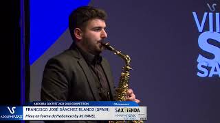 Francisco José Sanchez Blanco - Piece en forme de Habanera by M. Ravel