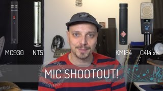 Video thumbnail for MIC SHOOTOUT Beyerdynamic MC930 vs Neumann KM184 vs Rode Nt5 (Part 1) by HORTOSONIC LAB