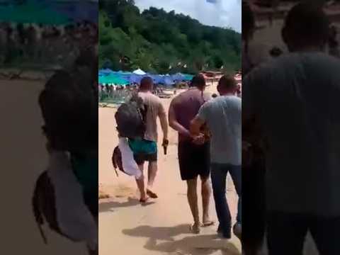 POLICIAIS SE DISFARÇA DE BANHISTA E PRENDE ASSASSINO NA PRAIA DO RN
