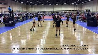 Madison Spiva Class of 2019 Outside/Right  @ 2017 Memphis Classic Highlights