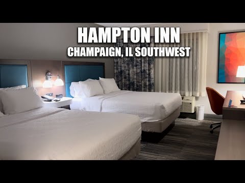 Hampton Inn Champaign, IL Southwest | Hotel Walkthrough & Review