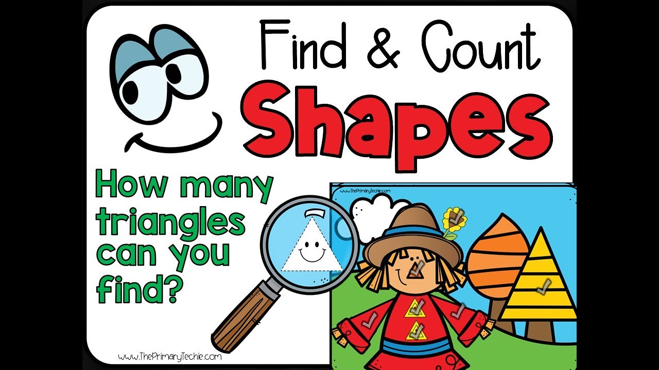 Find and Count - Fall Shapes