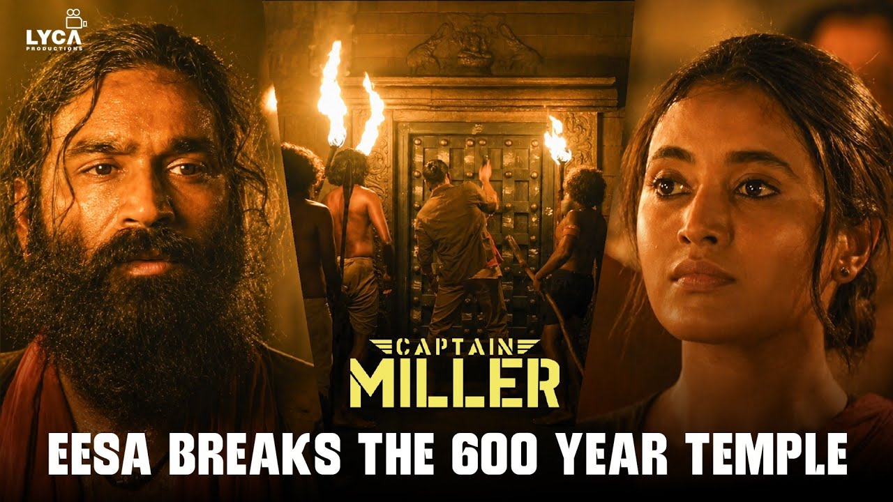 Captain Miller - ஈஷா நாமெல்லாம் சாமிகிட்ட போகலாமா..? | Dhanush | Priyanka Mohan