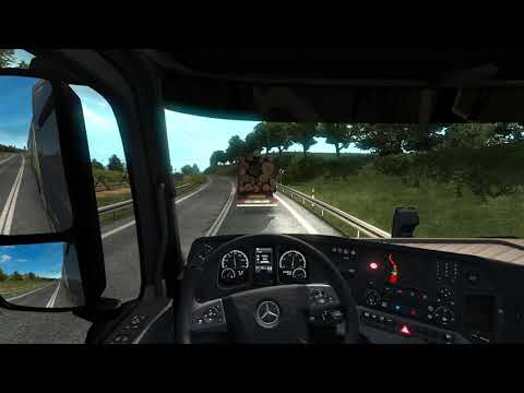 Euro Truck Simulator 2 - No Commentary - Part 05 - Lodz - Minsk