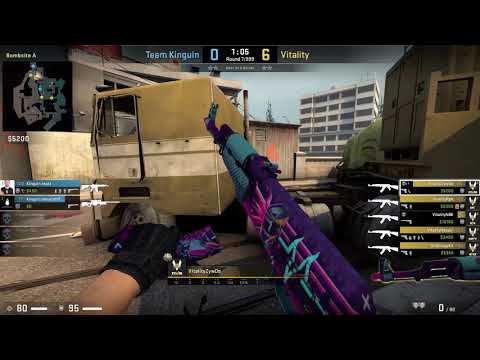 CS:GO POV Demo Vitality ZywOo (29/9) vs Kinguin (de_overpass)