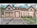 Bloxburg - Spring Rustic House Speedbuild (no gamepasses)