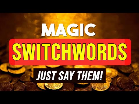 SAY THESE WORDS and MONEY Will Appear Quickly in your Life (SWITCH WORDS) 💫