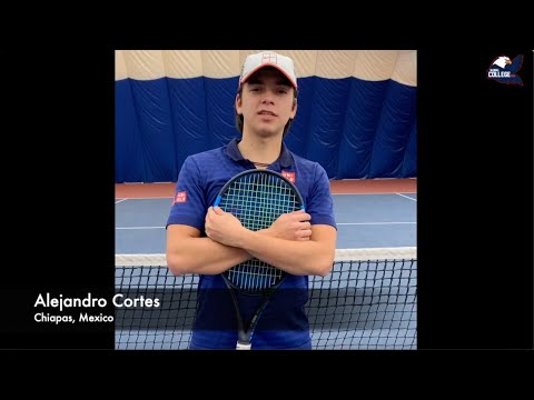 Alejandro Cortes - College tennis recruiting video Fall 2022