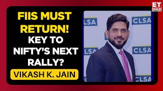 Nifty’s Next Big Move Depends On FIIs: CLSA Reveals The Market Trigger | Business News | ET Now