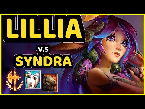 TINOWNS (LILLIA) vs SYNDRA - MID CHALLENGER GAMEPLAY - BR