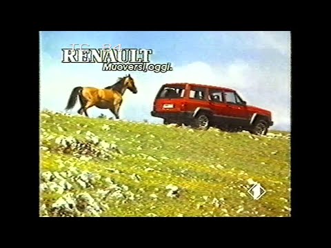 11/01/1990 - Italia 1 - Spot: Jeep By Renault "Muoversi Oggi"
