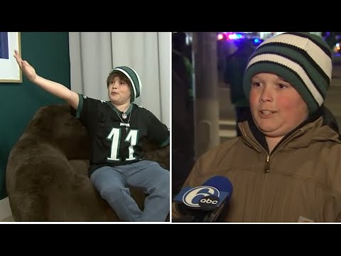 Meet Sam Salvo: Eagles fan goes viral after interview on playoff loss