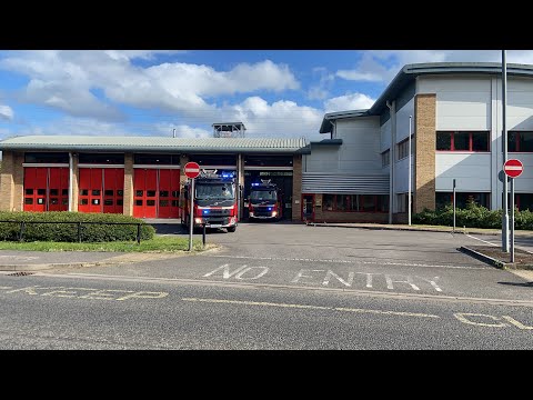 ** TWO TONES ** Double Rescue Pump Turnout- Buckinghamshire Fire and Rescue Service