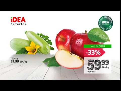 IDEA akcija 15. - 21.05.2017.