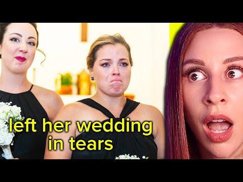 brides and bridesmaids that had major BEEF - REACTION