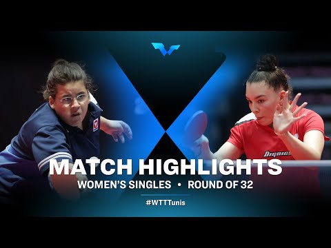 Solja Amelie vs Tailakova Mariia | WTT Contender Tunis | WS | R32