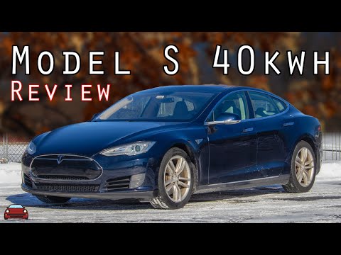 2012 Tesla Model S 40 Review - Tesla's FIRST Economy Car! (VERY RARE)