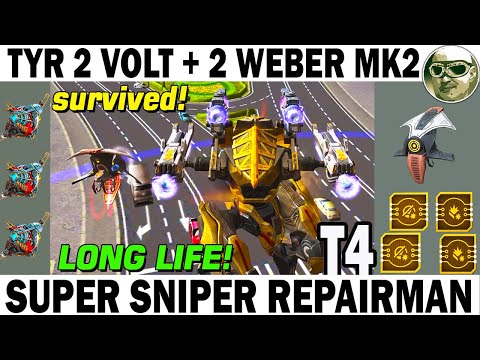 SUPER SNIPER REPAIRMAN TYR 2 VOLT 2 WEBER MK2 + OVERDRIVE WAR ROBOTS SUPER 2 LOCK T4 + 2 SUPRES T4
