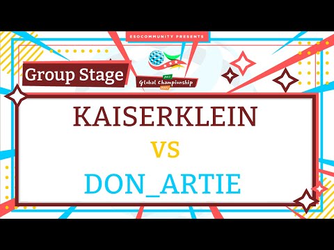 [AoE3:DE] Don_Artie vs Kaiserklein - GROUP STAGE - ESOC Global Championship 2021