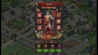 Evony - How to do General Training on a Sub City