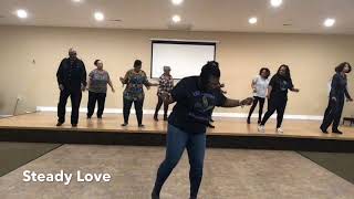 Steady Love Line Dance Created by Windy Lawrence Booker Song by India Arie