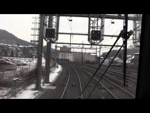 SBB Intercity cab ride from Basel to Bern