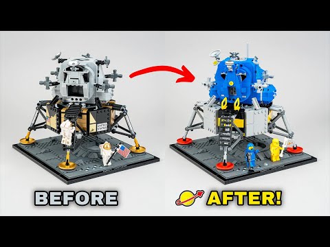 Build this Lego CLASSIC SPACE - Apollo Lunar Lander!