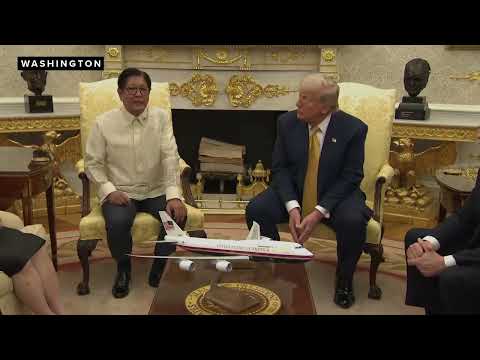 Trump meets with president of the Philippines